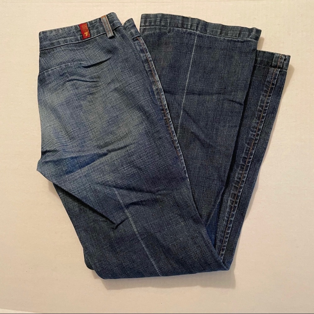7 for All Mankind Flare Jeans Size 28